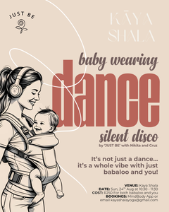 JustBe Baby-wearing Silent Disco - 24th August
